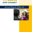 Staff Assembly Annual Report Cover